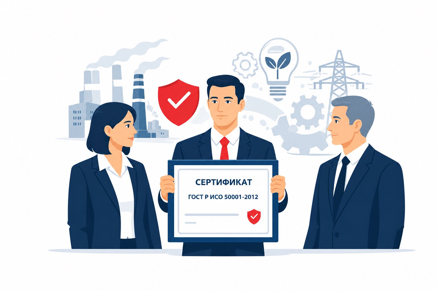 Оформление сертификата ГОСТ Р ИСО 50001-2012 в Южно-Сахалинске и по всей Сахалинской области