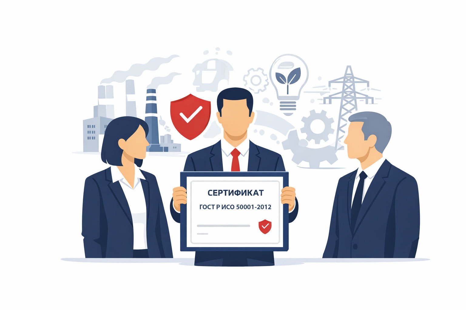 Оформление сертификата ГОСТ Р ИСО 50001-2012 в Южно-Сахалинске и по всей Сахалинской области