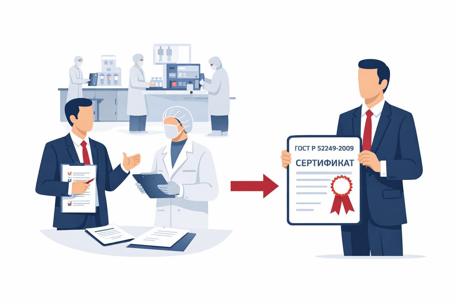 Процедура сертификации ГОСТ Р 52249-2009 в Южно-Сахалинске