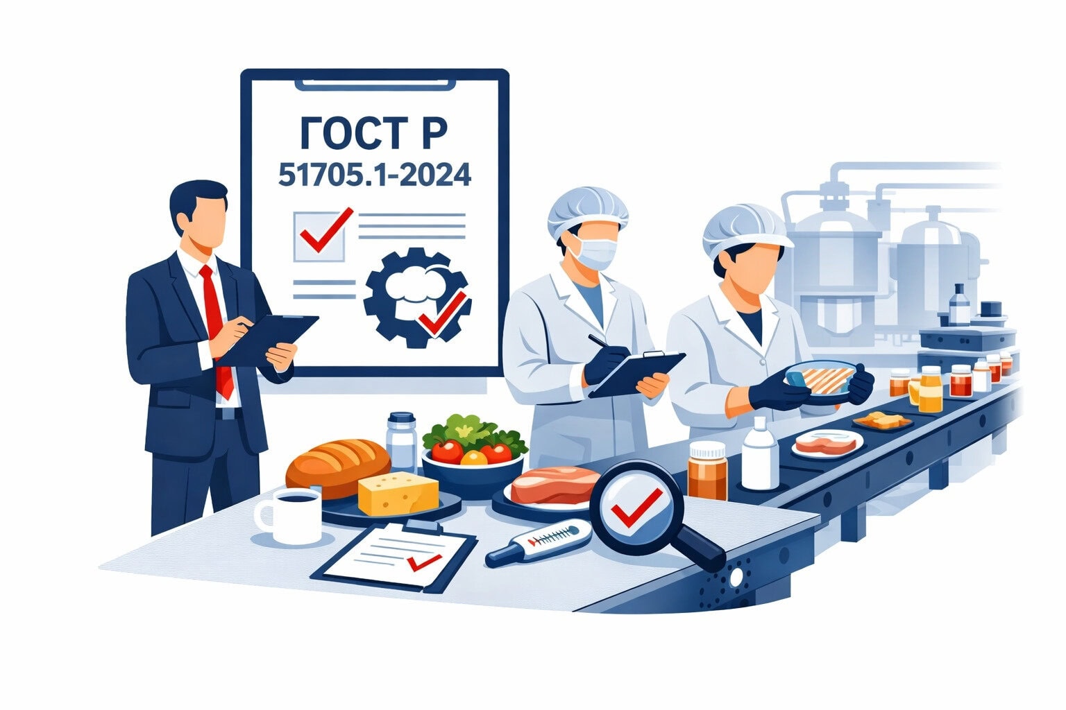 Оформление ГОСТ Р 51705.1 2024 ХАССП в Южно-Сахалинске